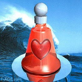 Suction Tube with Vivid Heart | ^up